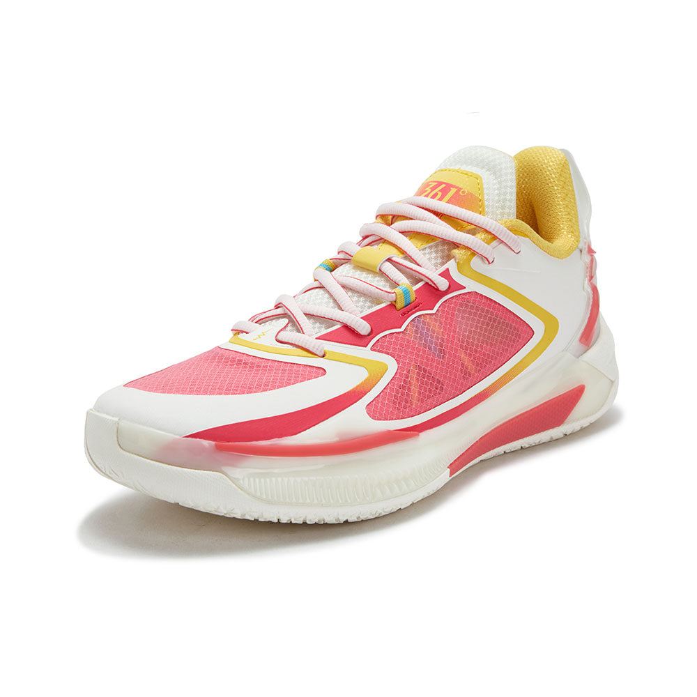 Tênis BIG 3 ATTACK 3.0 Basquete - Masculino | Branco e Coral
