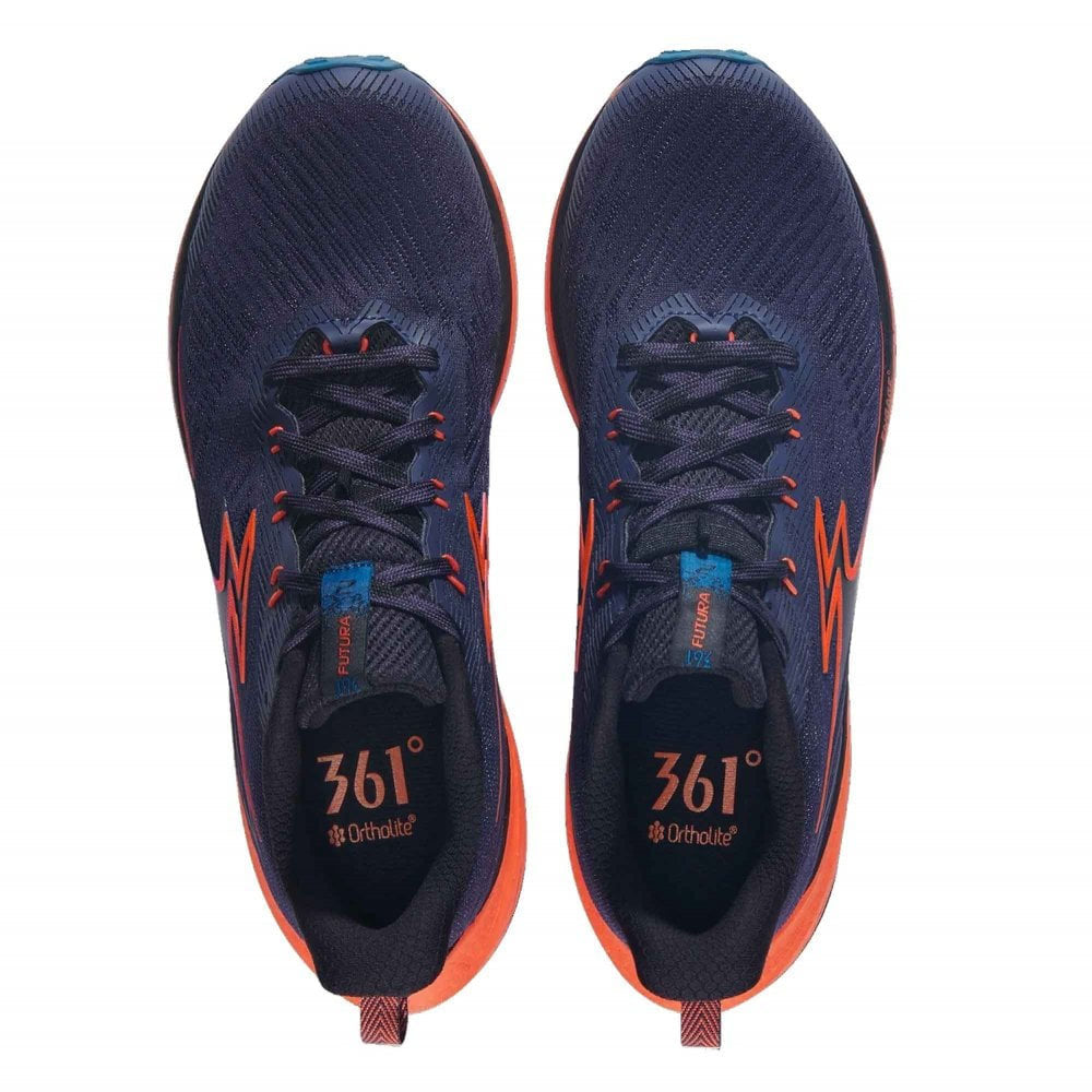 Tênis FUTURA 2 Trail Running Corrida de Montanha Aderência e Amortecimento Extremo - Masculino | Azul Marinho