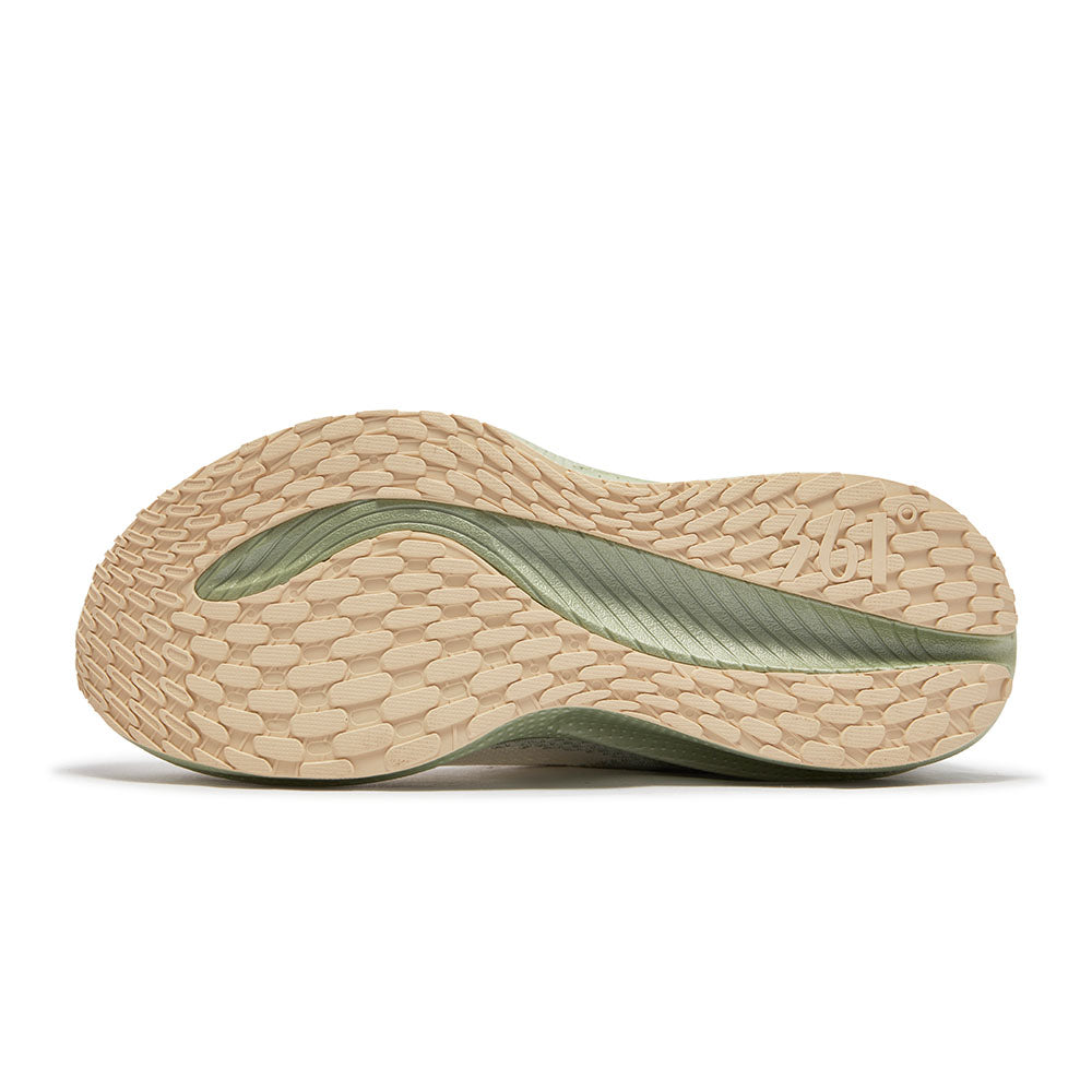 Tênis FAST WIND QU!KFOAM INFINITY VI Corrida  - Masculino | Branco e Verde Claro