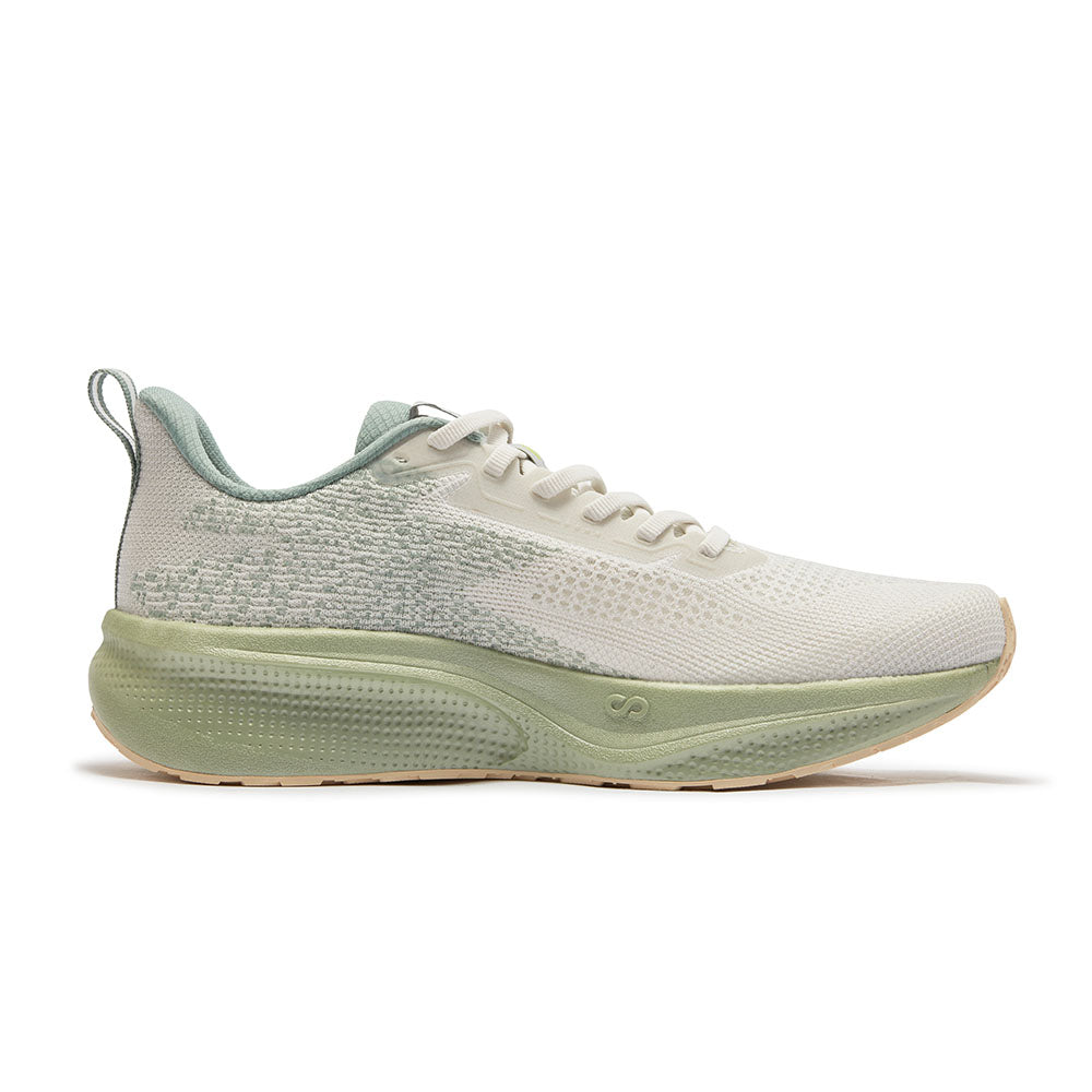 Tênis FAST WIND QU!KFOAM INFINITY VI Corrida  - Masculino | Branco e Verde Claro