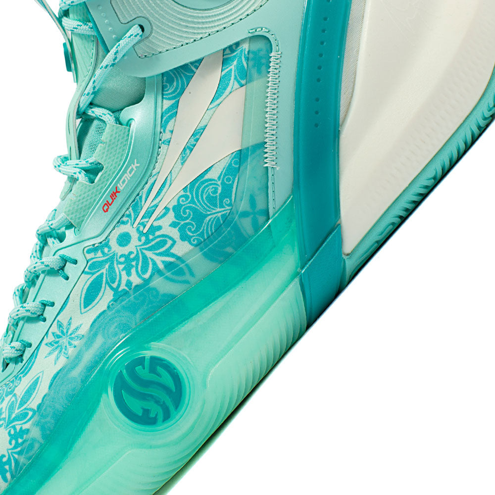 Tênis AG 3 PRO 361° Basquete - Masculino | Verde Água e Cyan
