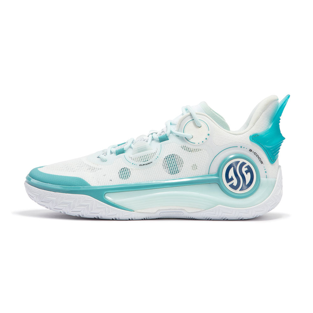 Tênis AG 4 SE Amortecimento e Estabilidade para Basquete  - Masculino | Branco e Turquesa