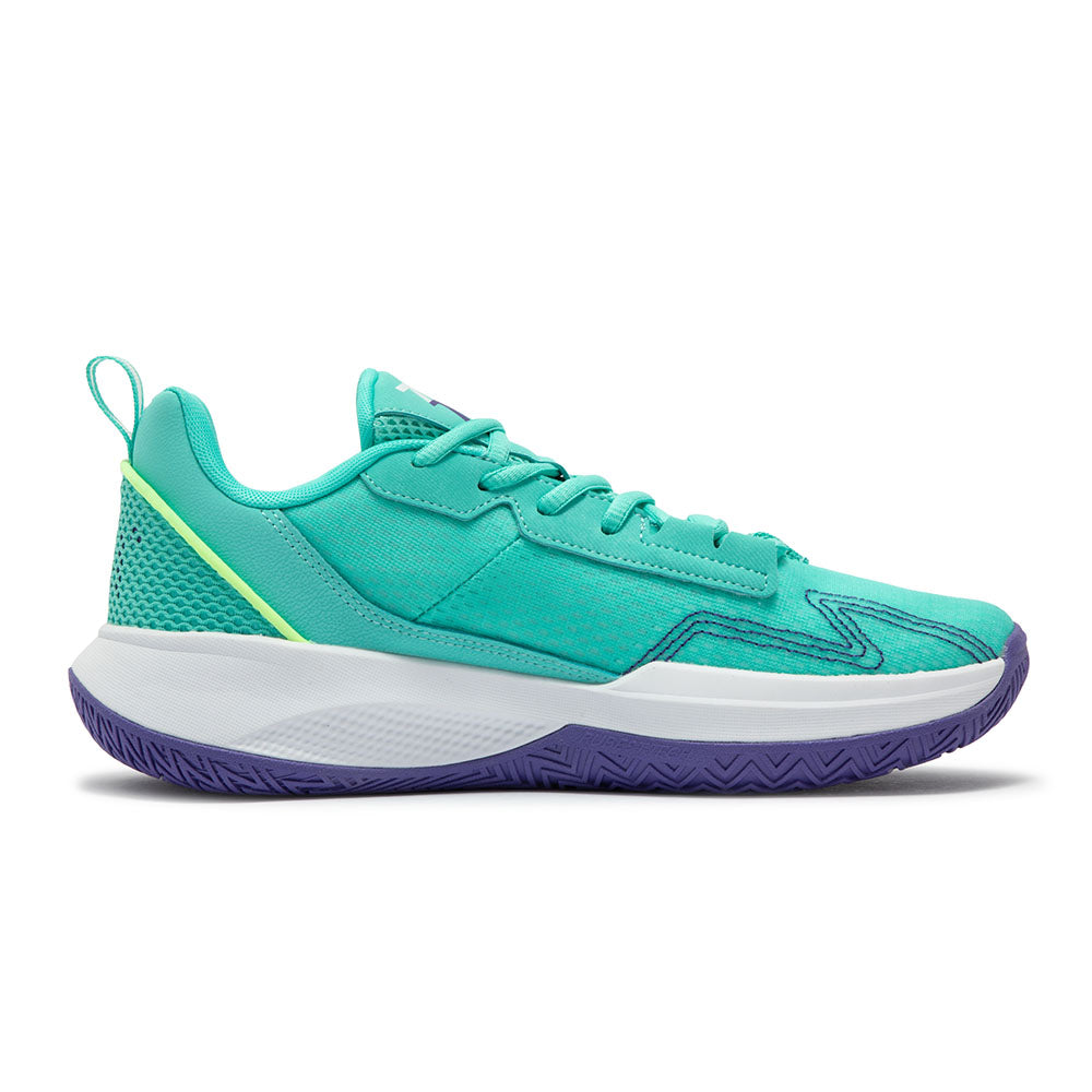Tênis BIG 3 TEAM V2 Basquete  - Masculino | Turquesa e Roxo