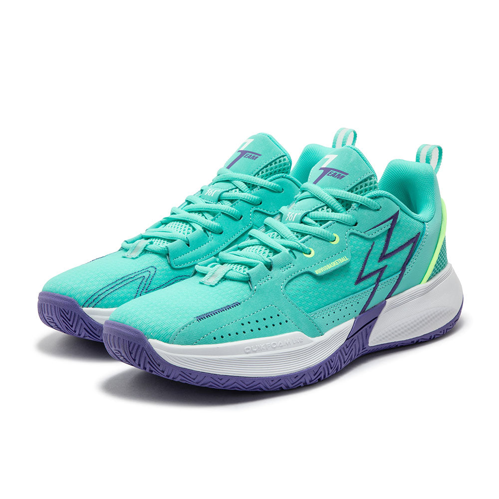 Tênis BIG 3 TEAM V2 Basquete  - Masculino | Turquesa e Roxo