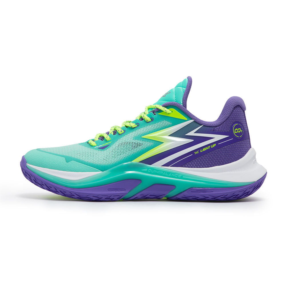 Tênis BIG 3 LITE Basquete  - Masculino | Verde e Roxo