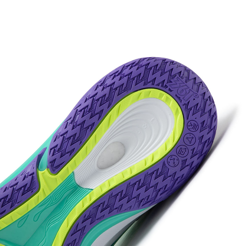 Tênis BIG 3 LITE Basquete  - Masculino | Verde e Roxo