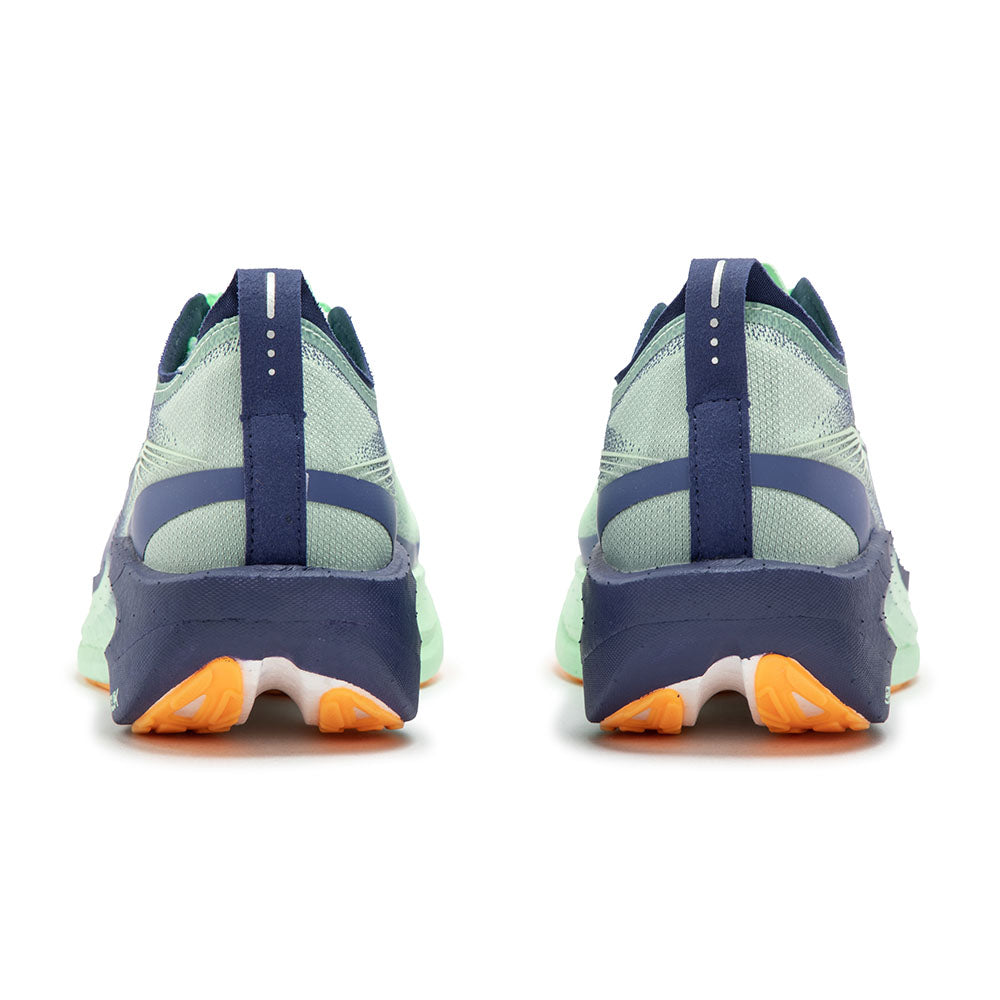 Tênis FLAME 2 GT Placa de Nylon Performance Corrida  - Masculino | Verde e Azul