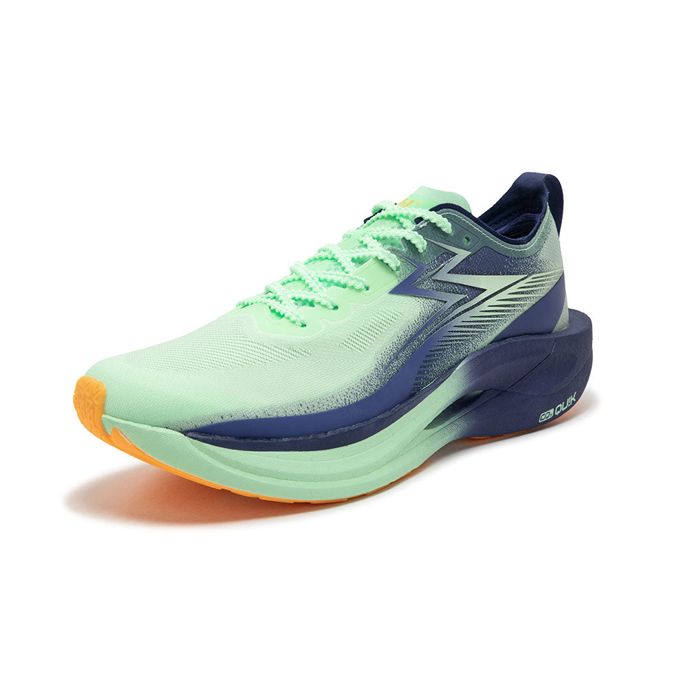 Tênis FLAME 2 GT Placa de Nylon Performance Corrida  - Masculino | Verde e Azul