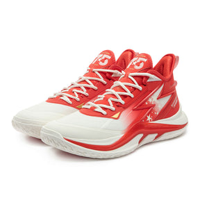 Tênis Nikola Jokic LIGHT UP PE Basquete  - Masculino | Branco e Vermelho