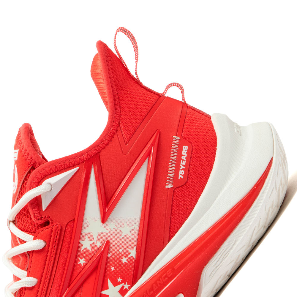Tênis Nikola Jokic LIGHT UP PE Basquete  - Masculino | Branco e Vermelho