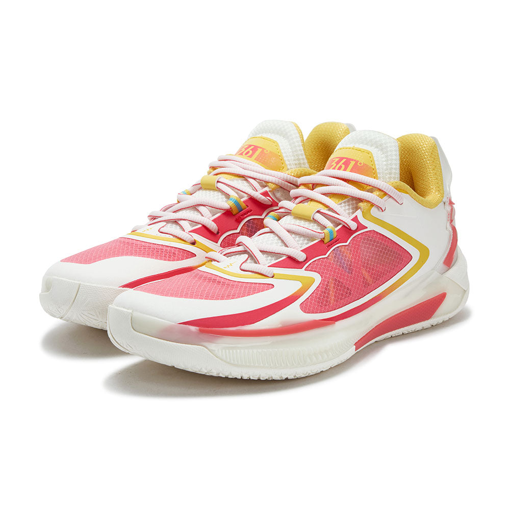 Tênis BIG 3 ATTACK 3.0 Basquete  - Masculino | Branco e Coral