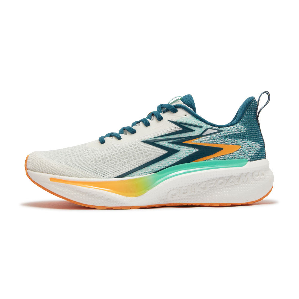 Tênis FAST WIND QU!KFOAM INFINITY VI Corrida  - Masculino | Branco e Azul