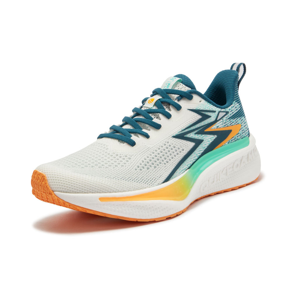 Tênis FAST WIND QU!KFOAM INFINITY VI Corrida  - Masculino | Branco e Azul