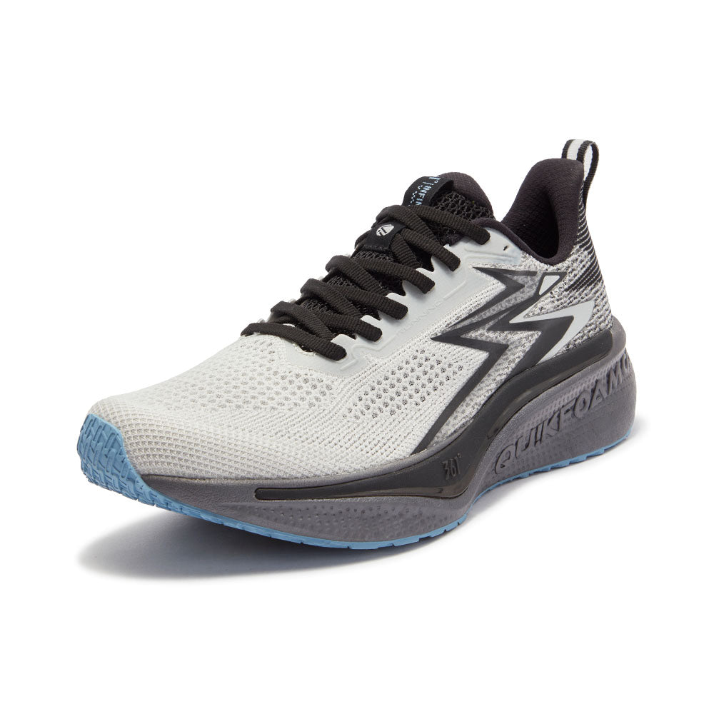 Tênis FAST WIND QU!KFOAM INFINITY VI Corrida  - Masculino | Branco e Cinza