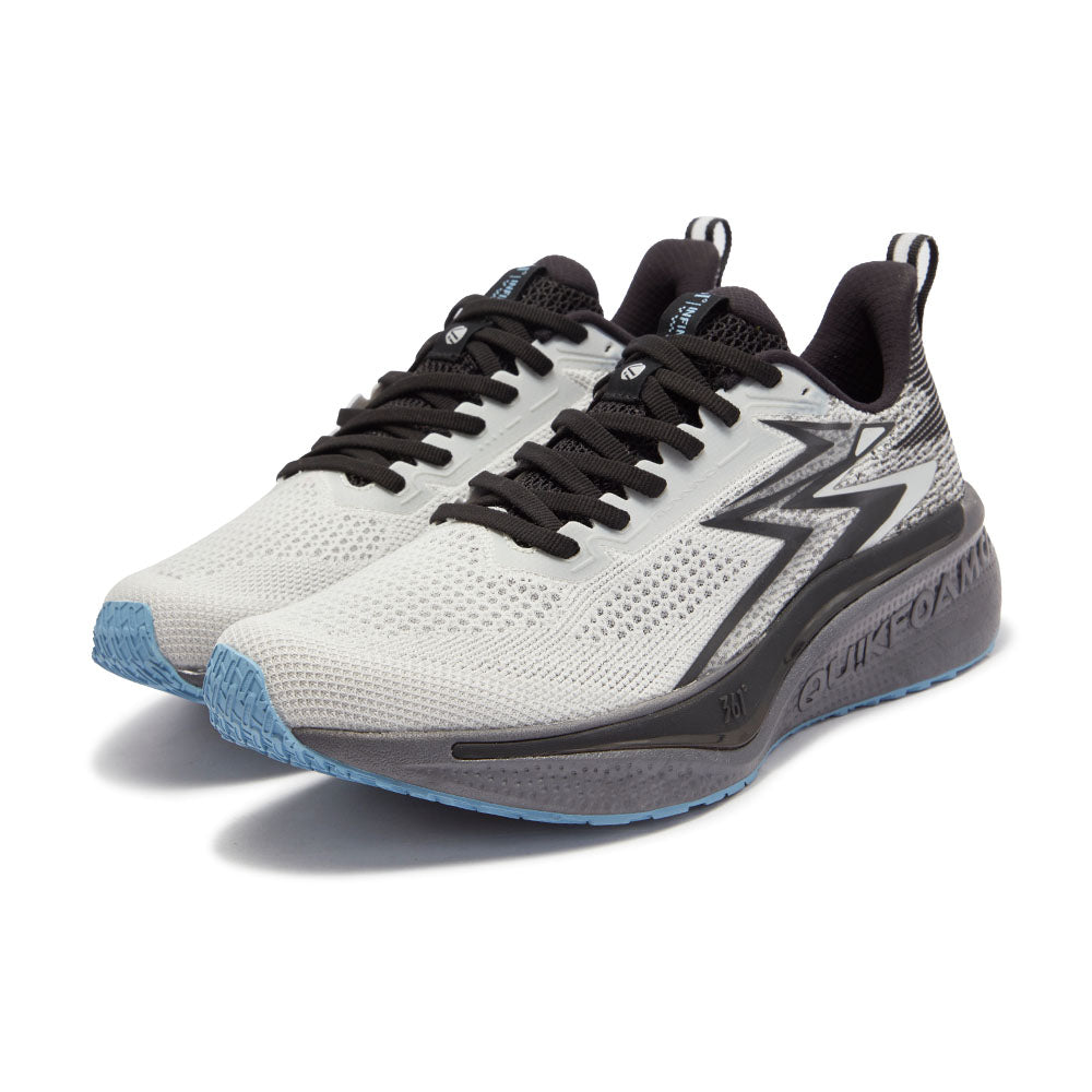 Tênis FAST WIND QU!KFOAM INFINITY VI Corrida  - Masculino | Branco e Cinza
