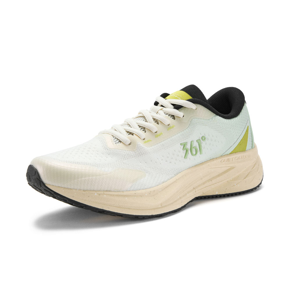 Tênis TITAN III LITE Estabilidade & Conforto Corrida  - Masculino | Bege e Verde Claro