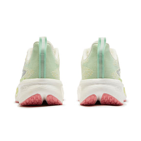 Tênis FAST WIND QU!KFOAM INFINITY VI Corrida - Feminino | Bege e Verde Claro