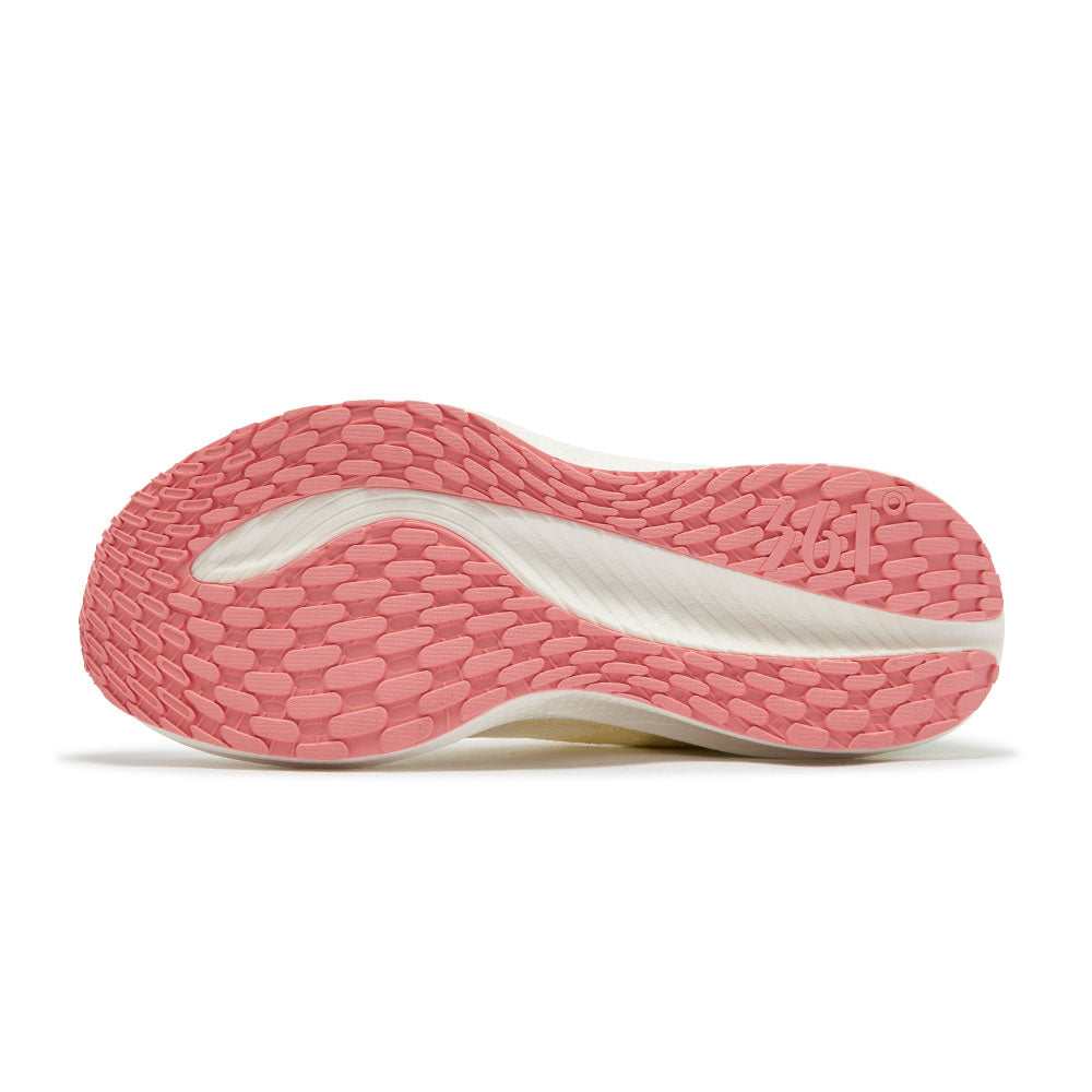Tênis FAST WIND QU!KFOAM INFINITY VI Corrida - Feminino | Bege e Verde Claro