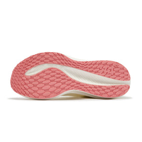 Tênis FAST WIND QU!KFOAM INFINITY VI Corrida - Feminino | Bege e Verde Claro