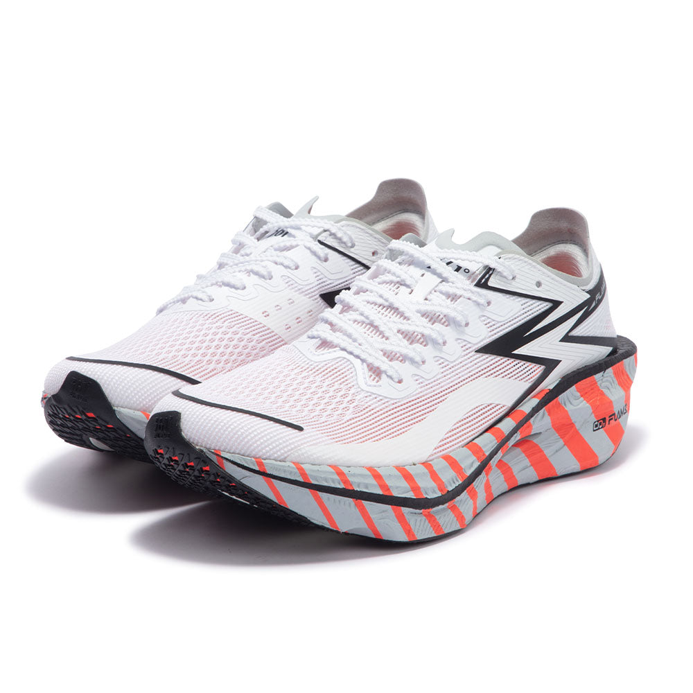 Tênis FLAME 3 361° Corrida  - Masculino | Branco e Laranja Neon