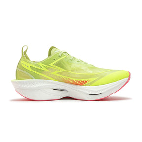 Tênis FLAME 3.5 Placa de Carbono Máxima Performance Corrida  - Masculino | Amarelo e Laranja Neon