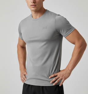 Camiseta manga curta 361 Sport - Masculina | Cinza