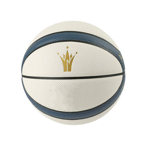 Bola de Basquete Oficial Nicola Jokic Joker 361º Sport |Azul e Branca