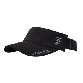 Viseira Para Corrida Performance  - Feminino e Masculino | Preto