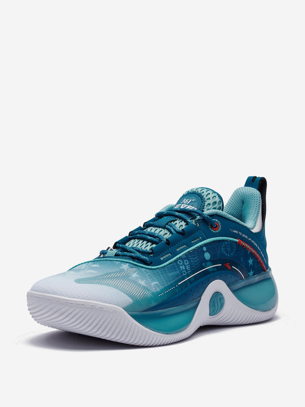 Tênis AG LEVEL UP 361° Basquete - Masculino | Verde e Azul