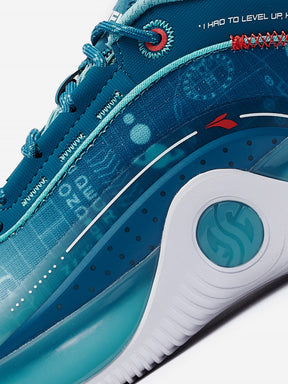Tênis AG LEVEL UP 361° Basquete - Masculino | Verde e Azul