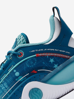 Tênis AG LEVEL UP 361° Basquete - Masculino | Verde e Azul