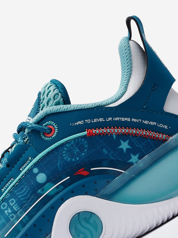 Tênis AG LEVEL UP 361° Basquete - Masculino | Verde e Azul