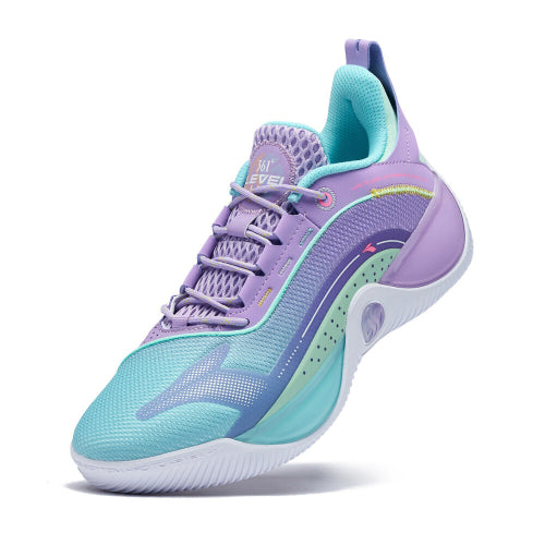 Tênis AG LEVEL UP 361° Basquete - Masculino | Lilás e Turquesa