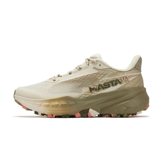 Tênis MASTA Trail Running Trekking Trilha - Feminino | Bege e Marrom