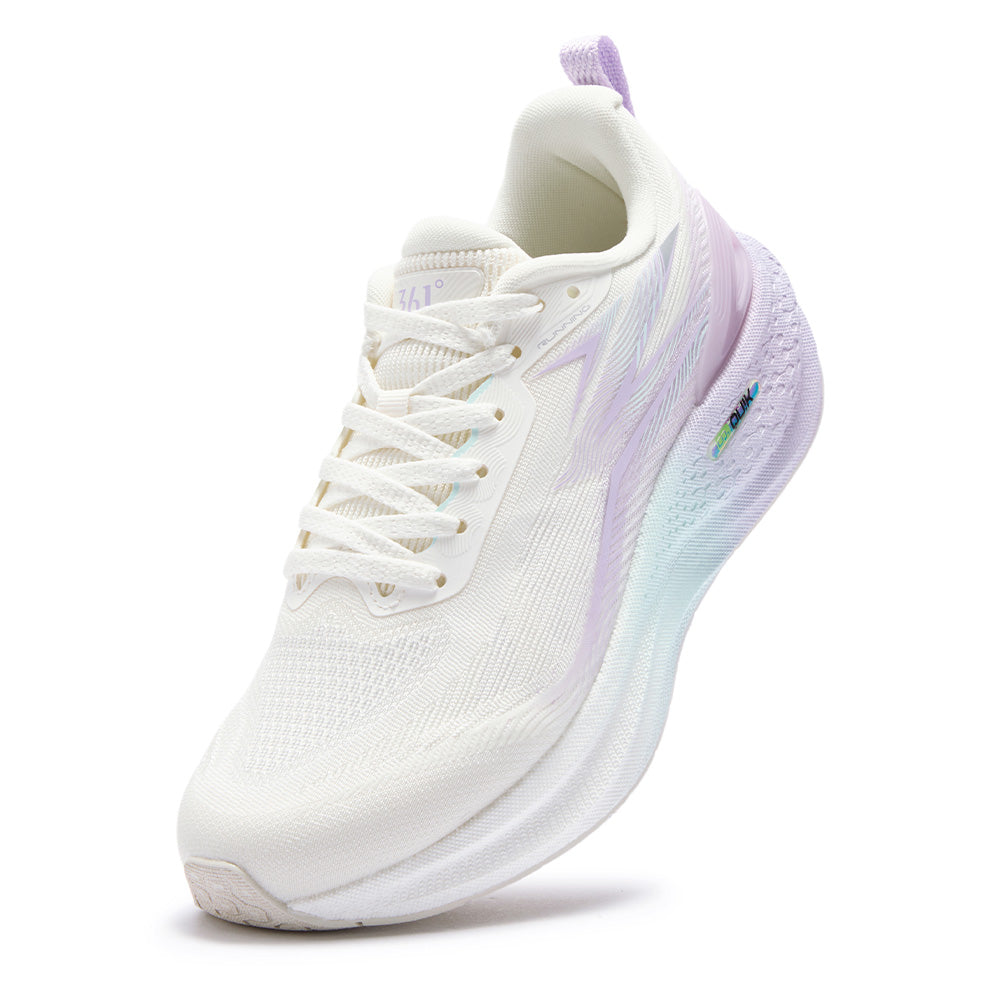 Tênis Spire CQT Ⅲ 361º Corrida - Feminino | Branco e Lilás