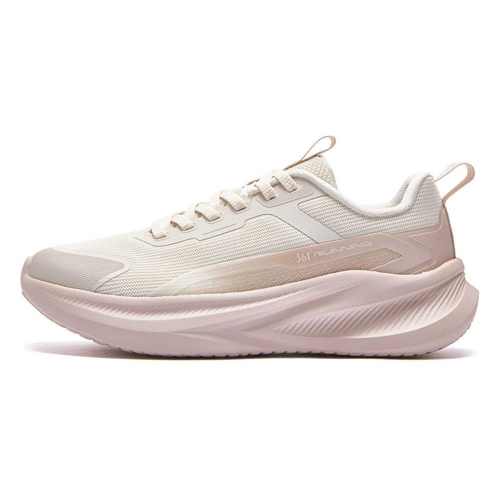 Tênis GO FAST 361º Corrida - Feminino | Branco e Rosa