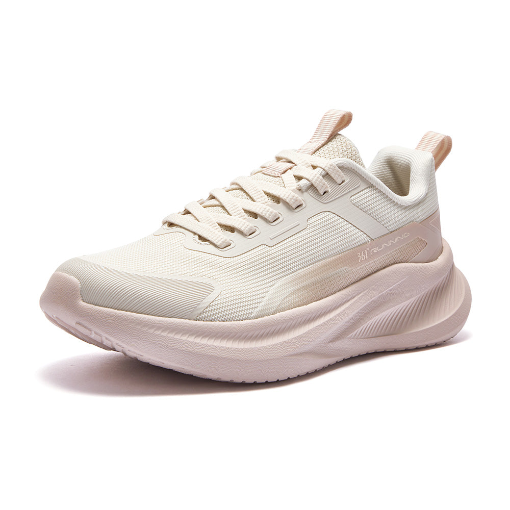 Tênis GO FAST 361º Corrida - Feminino | Branco e Rosa