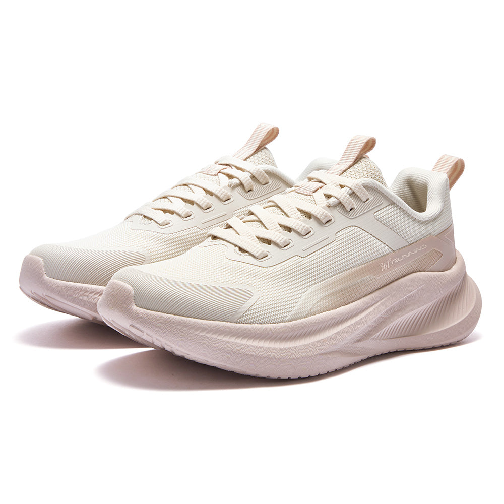 Tênis GO FAST 361º Corrida - Feminino | Branco e Rosa
