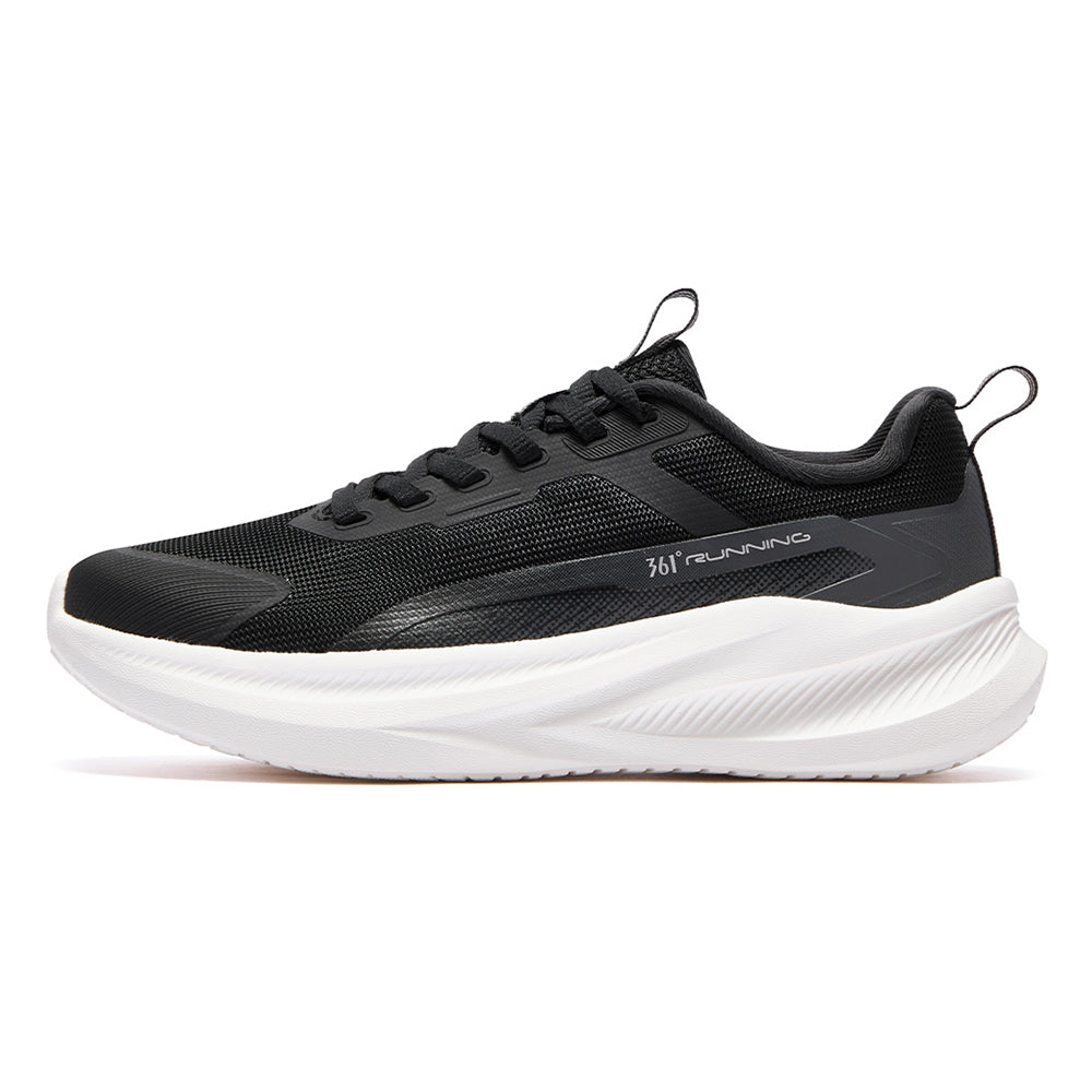 Tênis GO FAST 361º Corrida - Feminino | Preto e Branco