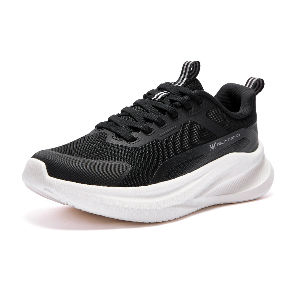 Tênis GO FAST 361º Corrida - Feminino | Preto e Branco