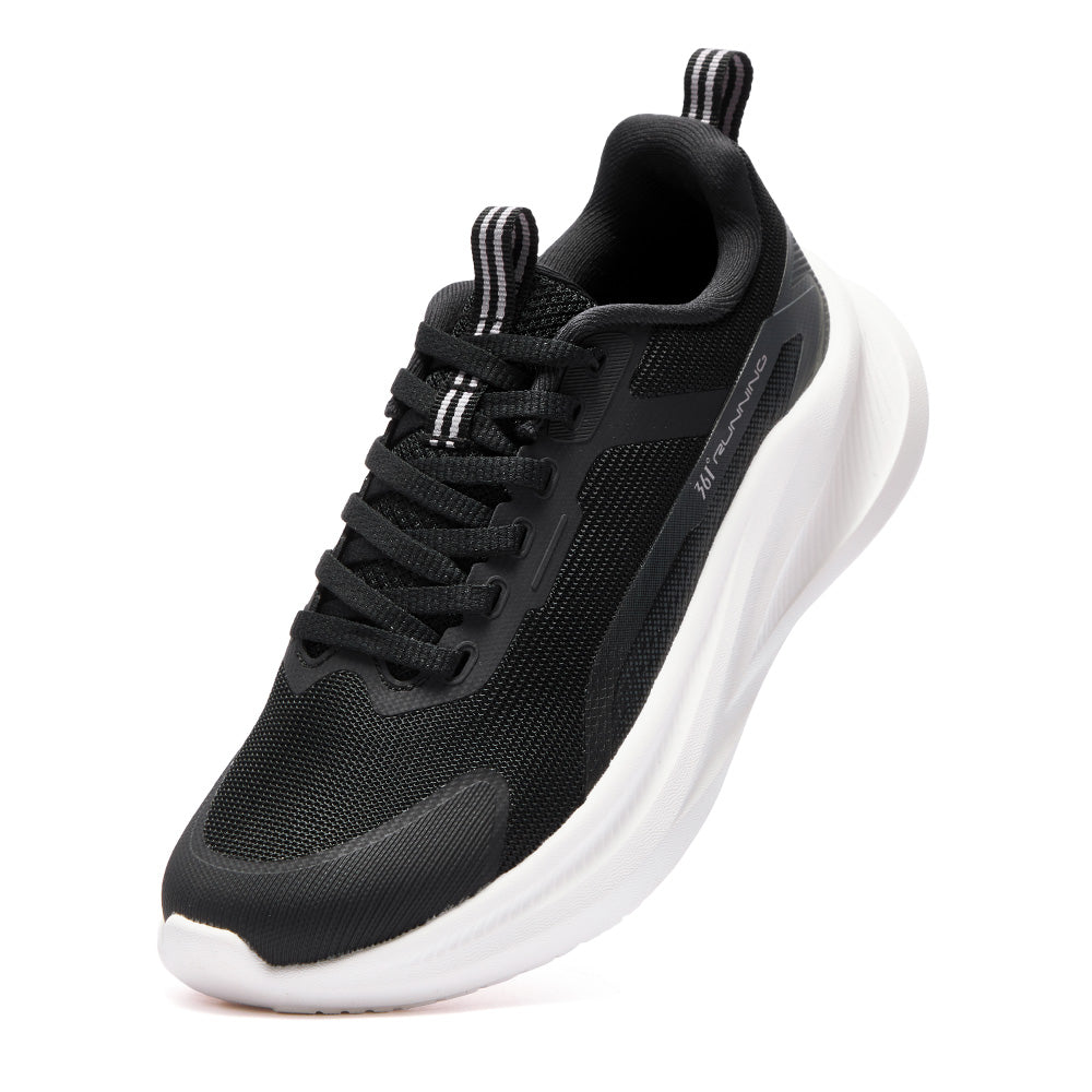 Tênis GO FAST 361º Corrida - Feminino | Preto e Branco
