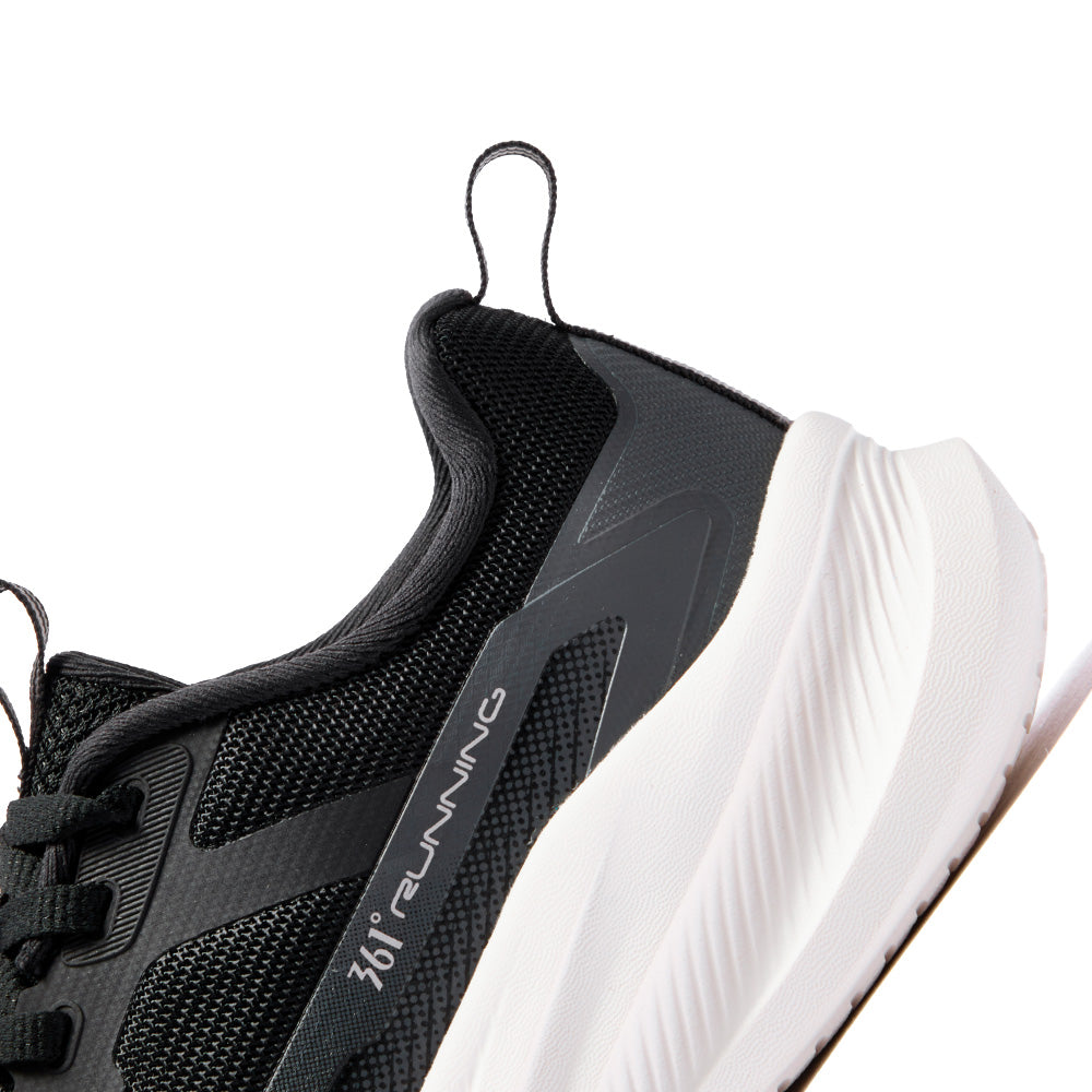 Tênis GO FAST 361º Corrida - Feminino | Preto e Branco