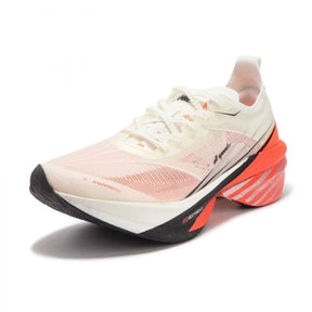 Tênis FURIOUS 2 Corrida Com Placa de Carbono  - Masculino | Branco e Laranja Neon
