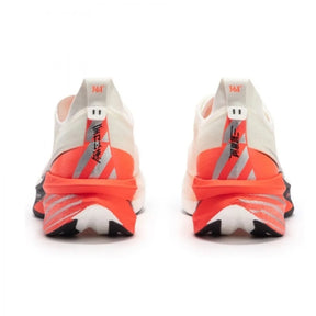 Tênis FURIOUS 2 Corrida Com Placa de Carbono  - Masculino | Branco e Laranja Neon