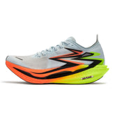 Tênis FLAME 4 Placa de Carbono Dinâmica Máxima Performance Corrida - Feminino | Branco e Neon