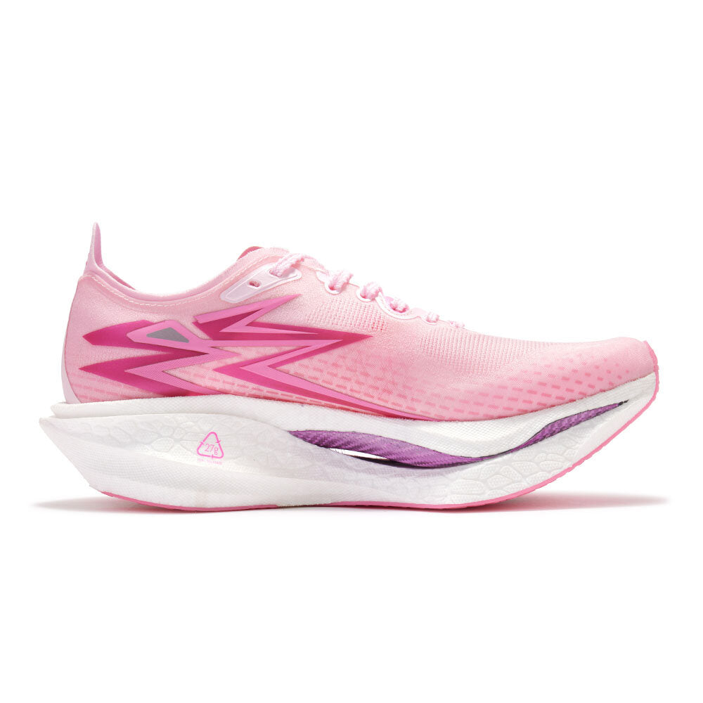 Tênis FLAME 4 Placa de Carbono Dinâmica Máxima Performance Corrida - Feminino | Rosa Claro