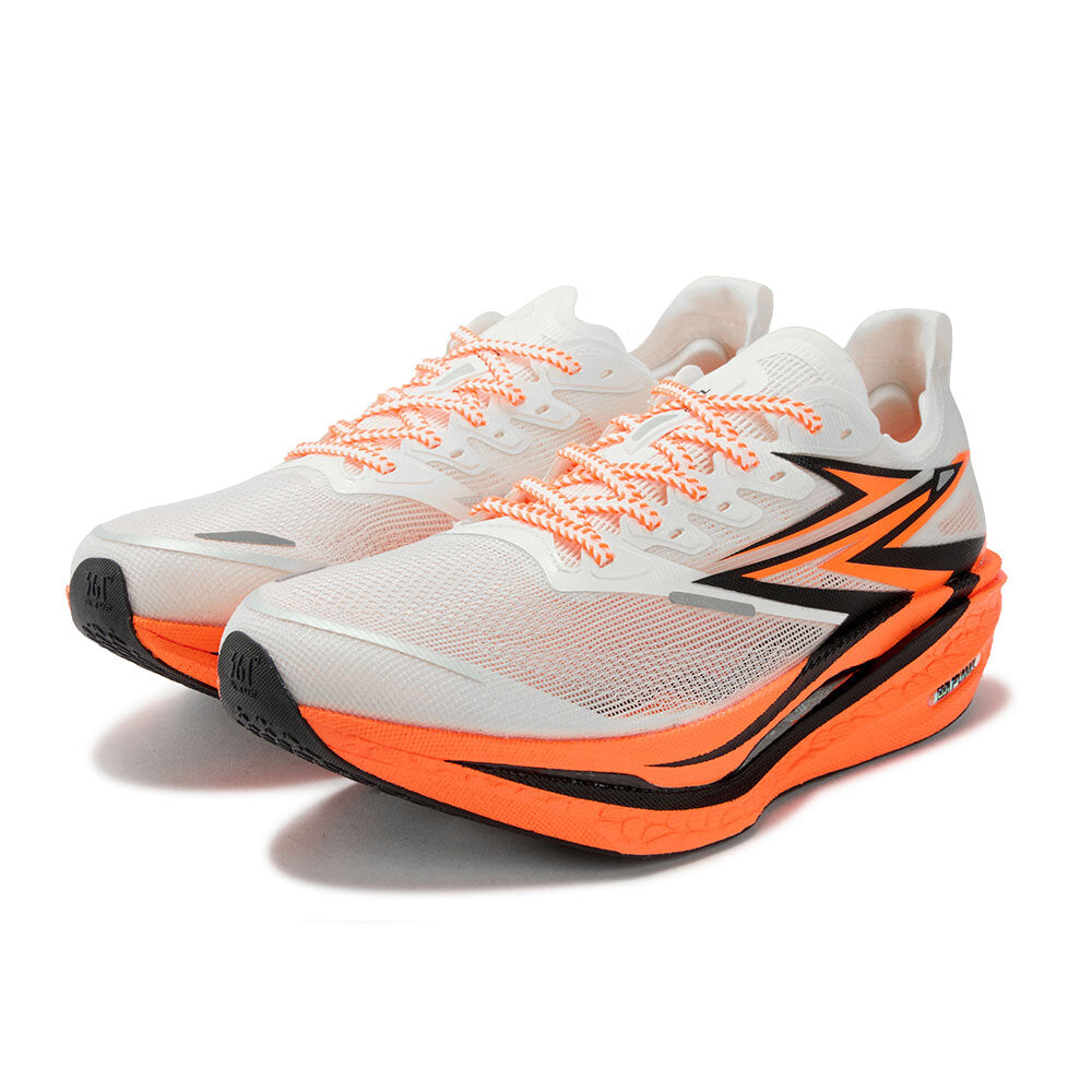 Tênis FLAME 4.5 361° Corrida  - Masculino | Branco e Laranja