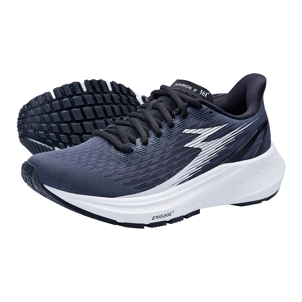 Tênis KAIROS 2 361º Corrida  - Masculino | Preto e Branco