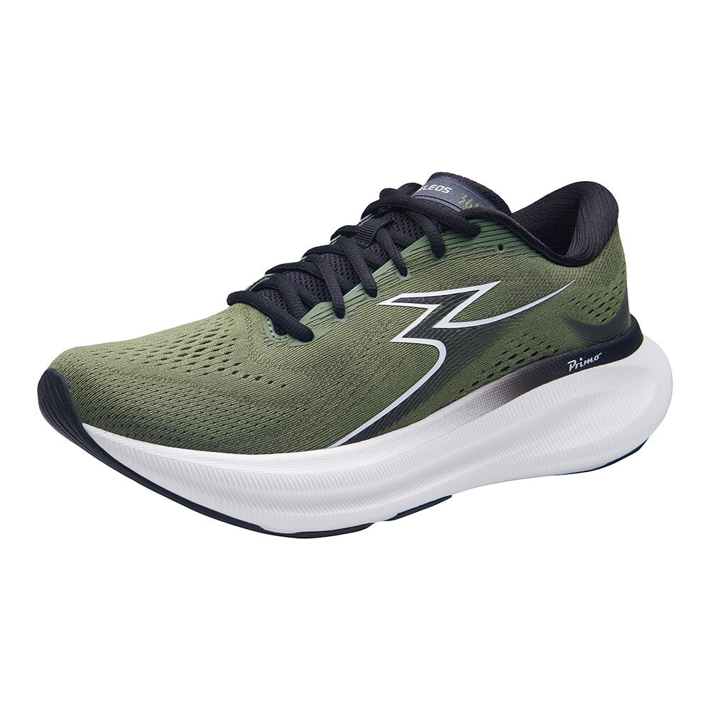 Tênis ELEOS Corrida Conforto & Amortecimento  - Masculino | Verde Militar