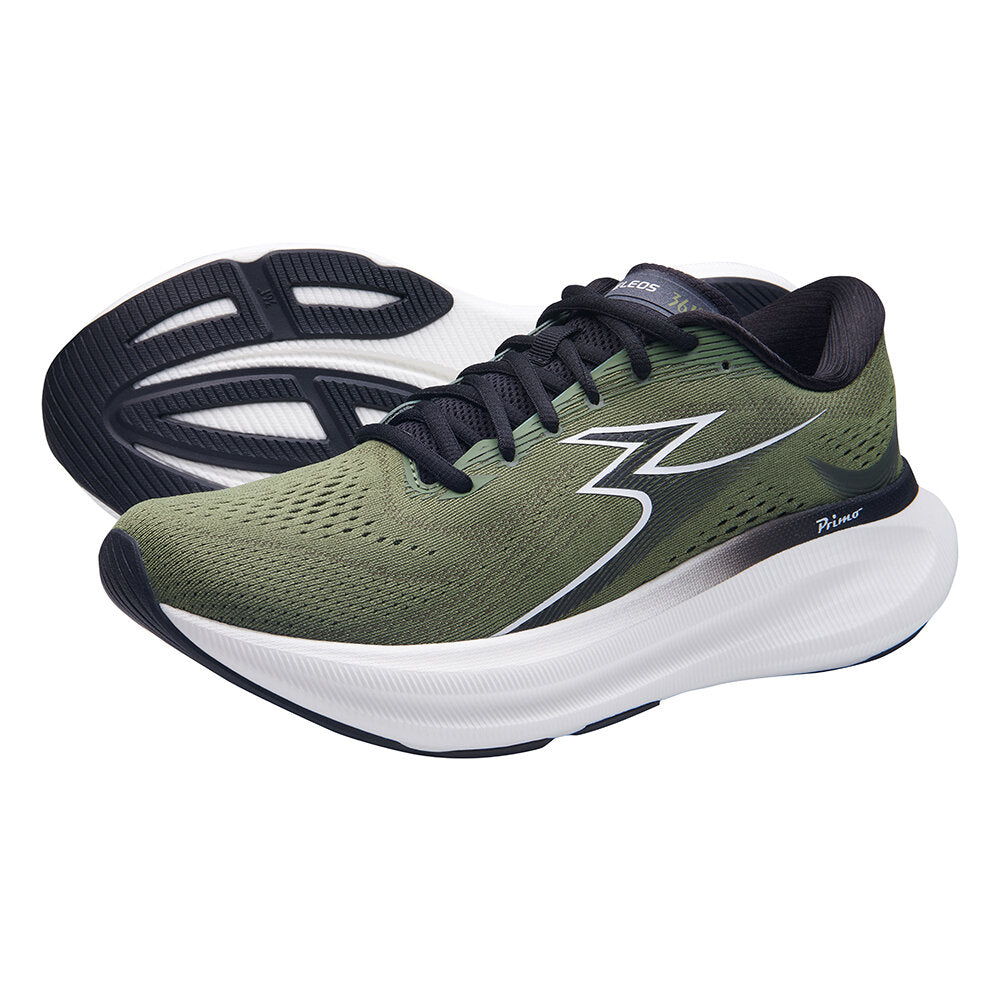 Tênis ELEOS Corrida Conforto & Amortecimento  - Masculino | Verde Militar